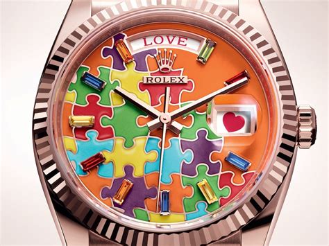 rolex puzzle piece dial